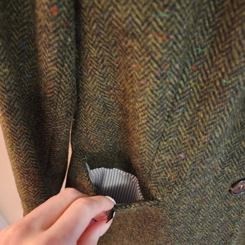 J. Crew Green English Wool Blazer - Picture 7 of 8